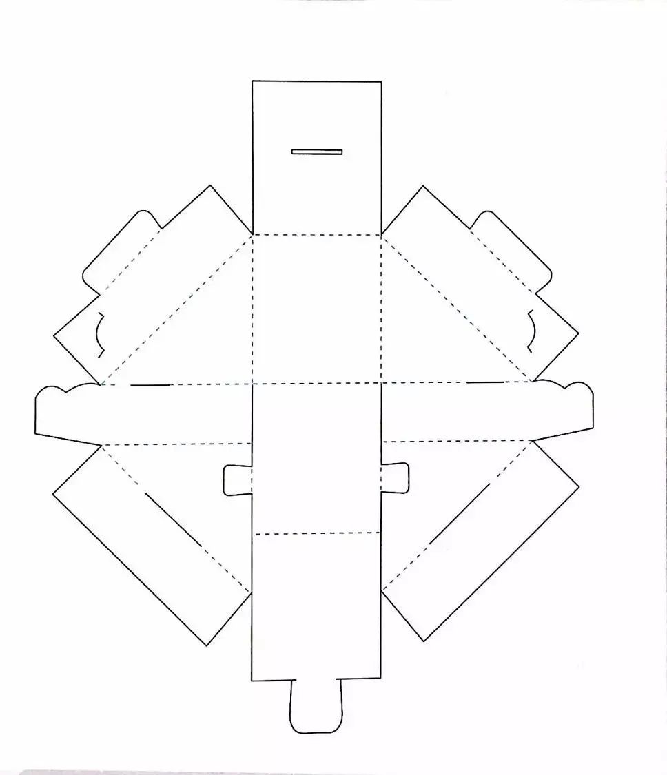 紙盒包裝結構術語大盤點！一文教你看懂各種展開圖(圖3)